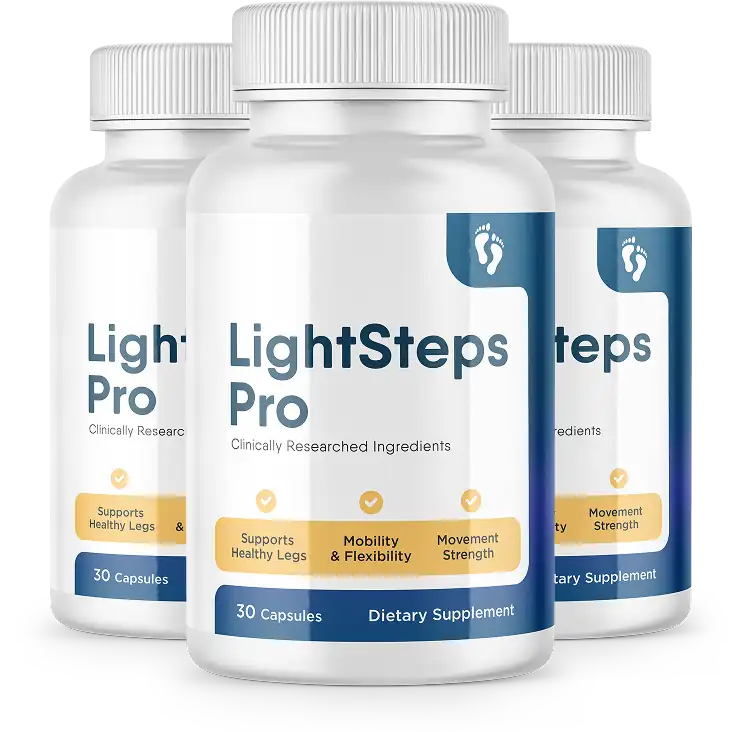 LightSteps Pro 3 Bottles package